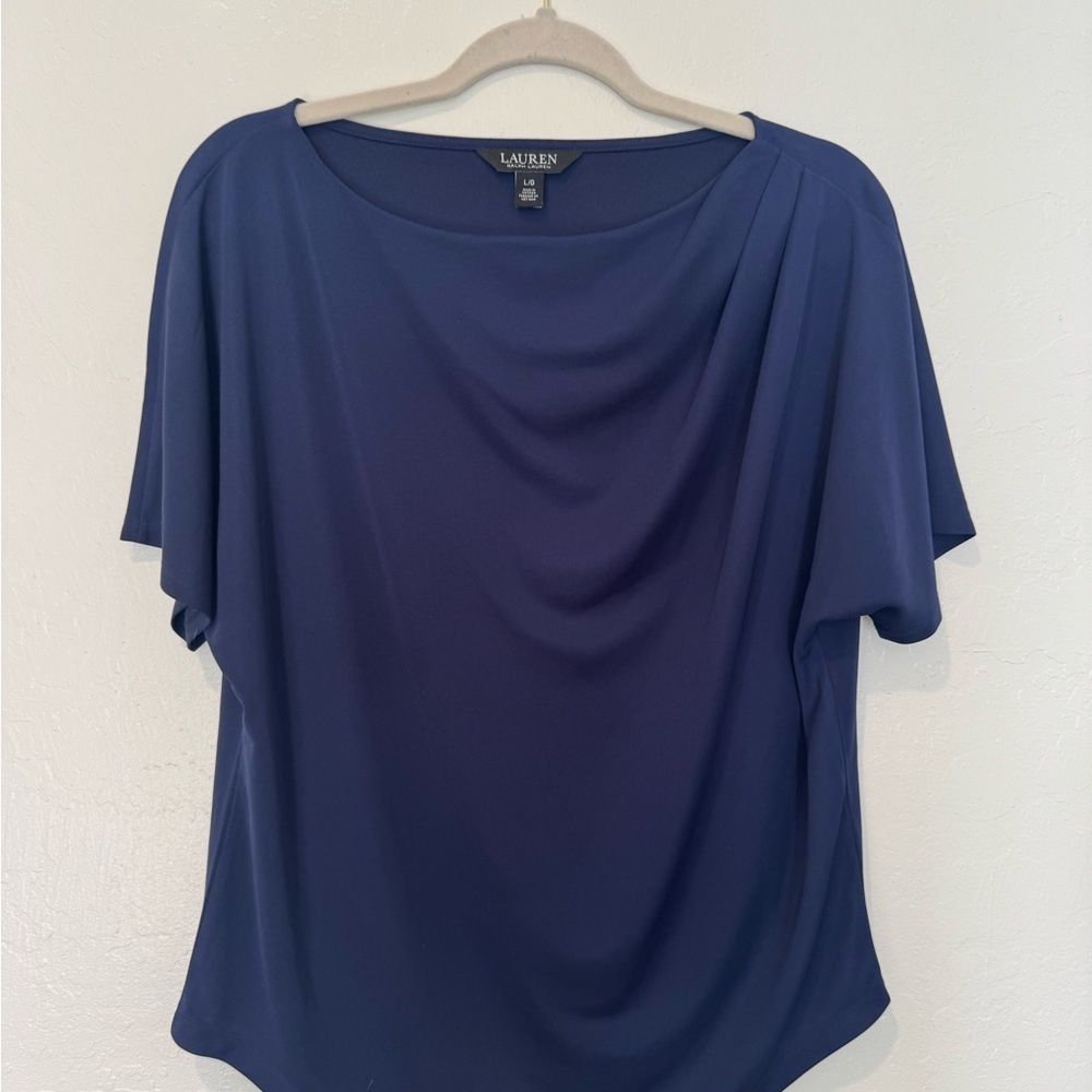 Ralph Lauren Deep Blue Blouse